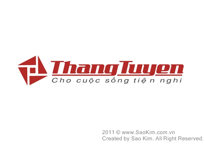 Thiết kế logo siêu thị điện máy Thắng Tuyến