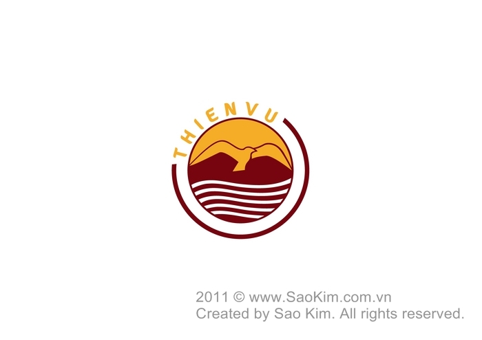 Thiết kế logo thương hiệu, bao bì sản phẩm rượu Thiên Vũ