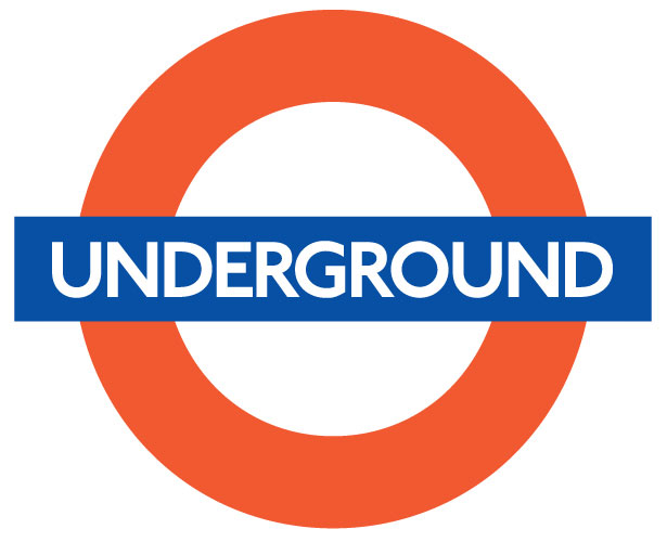 Mẫu thiết kế logo hình tròn của london-underground