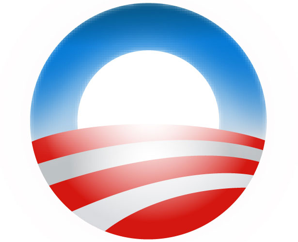 Mẫu thiết kế logo hình tròn của obama-08