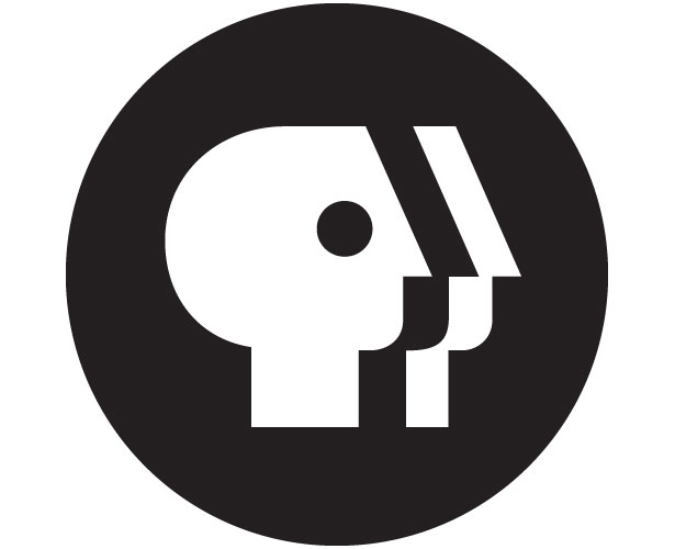 Mẫu thiết kế logo hình tròn của pbs