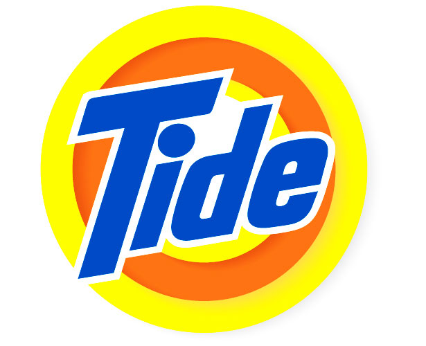 Mẫu thiết kế logo hình tròn của tide