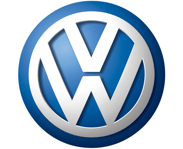 Mẫu thiết kế logo hình tròn của volkswagen