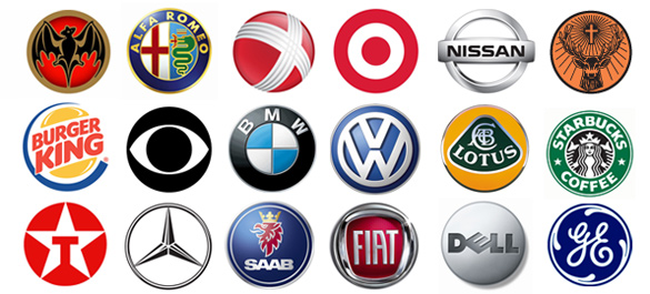 Thiết kế logo dạng hình tròn từ các thương hiệu nổi tiếng