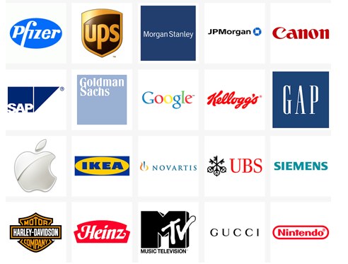 Học hỏi từ cách thiết kế logo của 50 thương hiệu hàng đầu thế giới